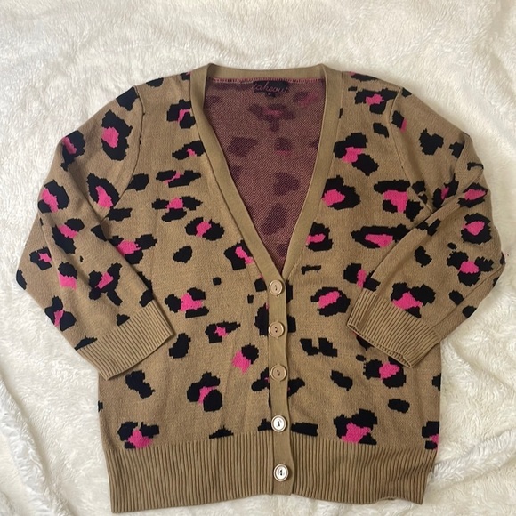 Takeout‎ Chetah Print Cardigan - Picture 6 of 6